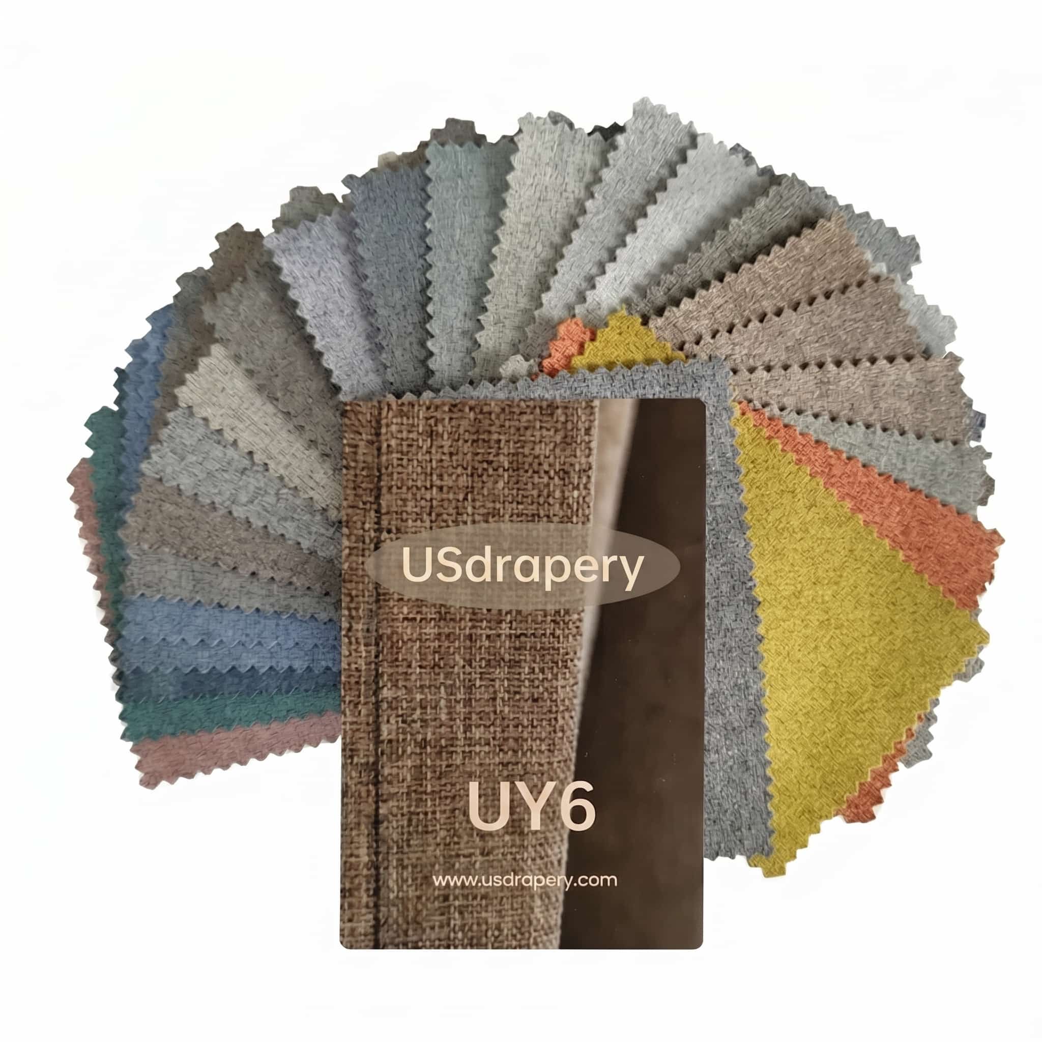 Fabric Swatch Sample - Linen Collection (UY6)