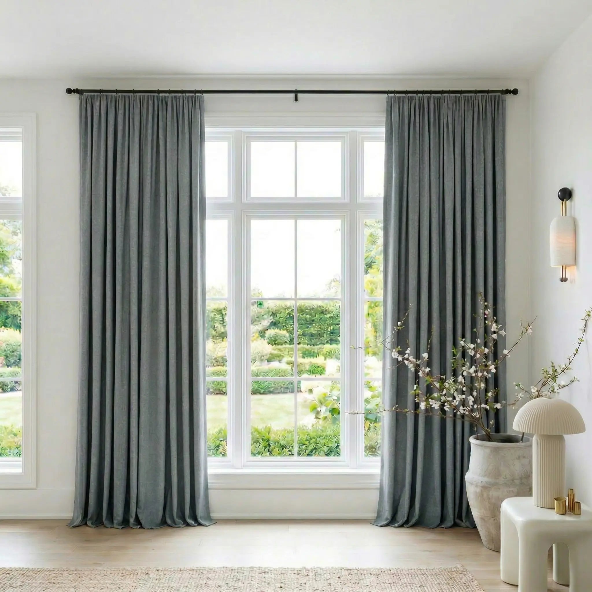Custom Linen Blackout Drapery Privacy | USdrapery