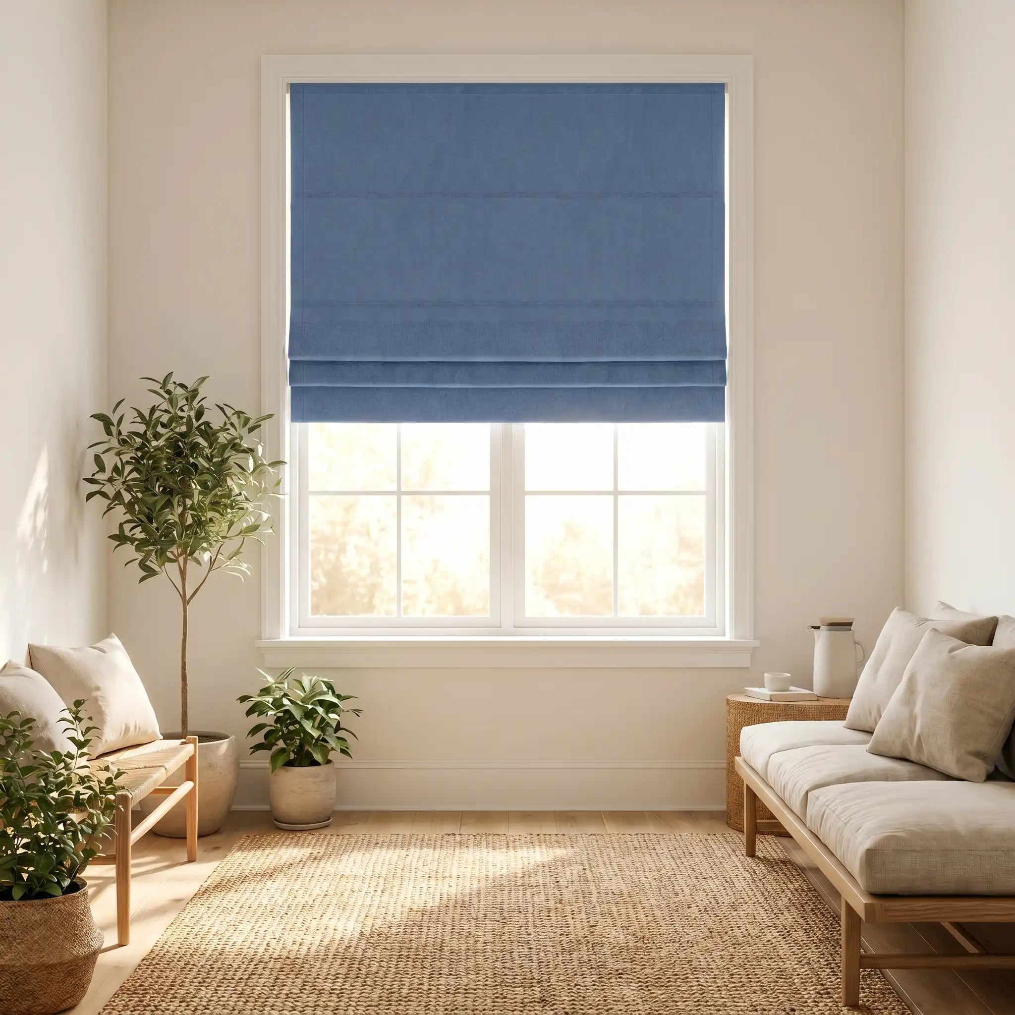 Room Darkening Roman Shades | USdrapery