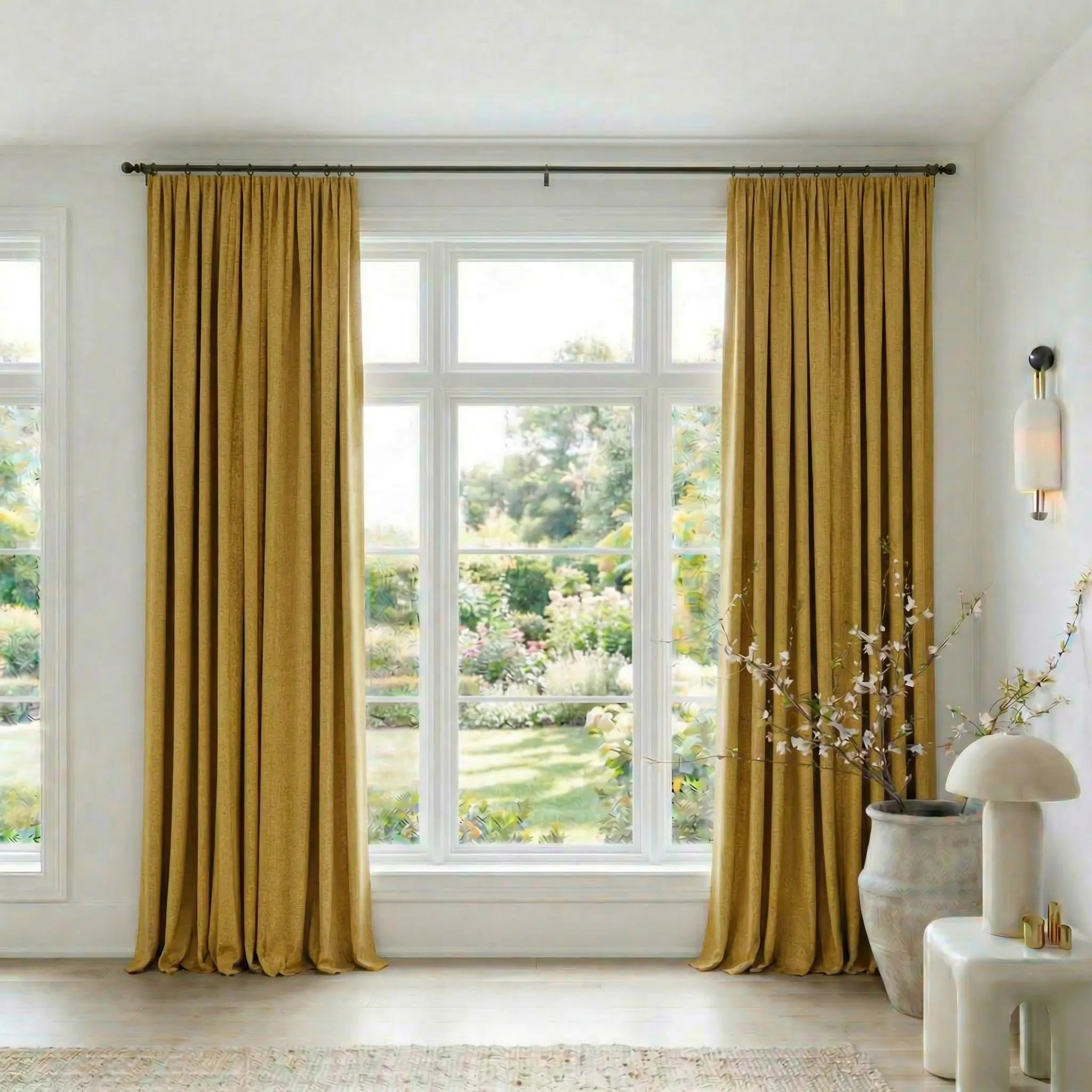 Custom Linen Blackout Drapery Privacy | USdrapery