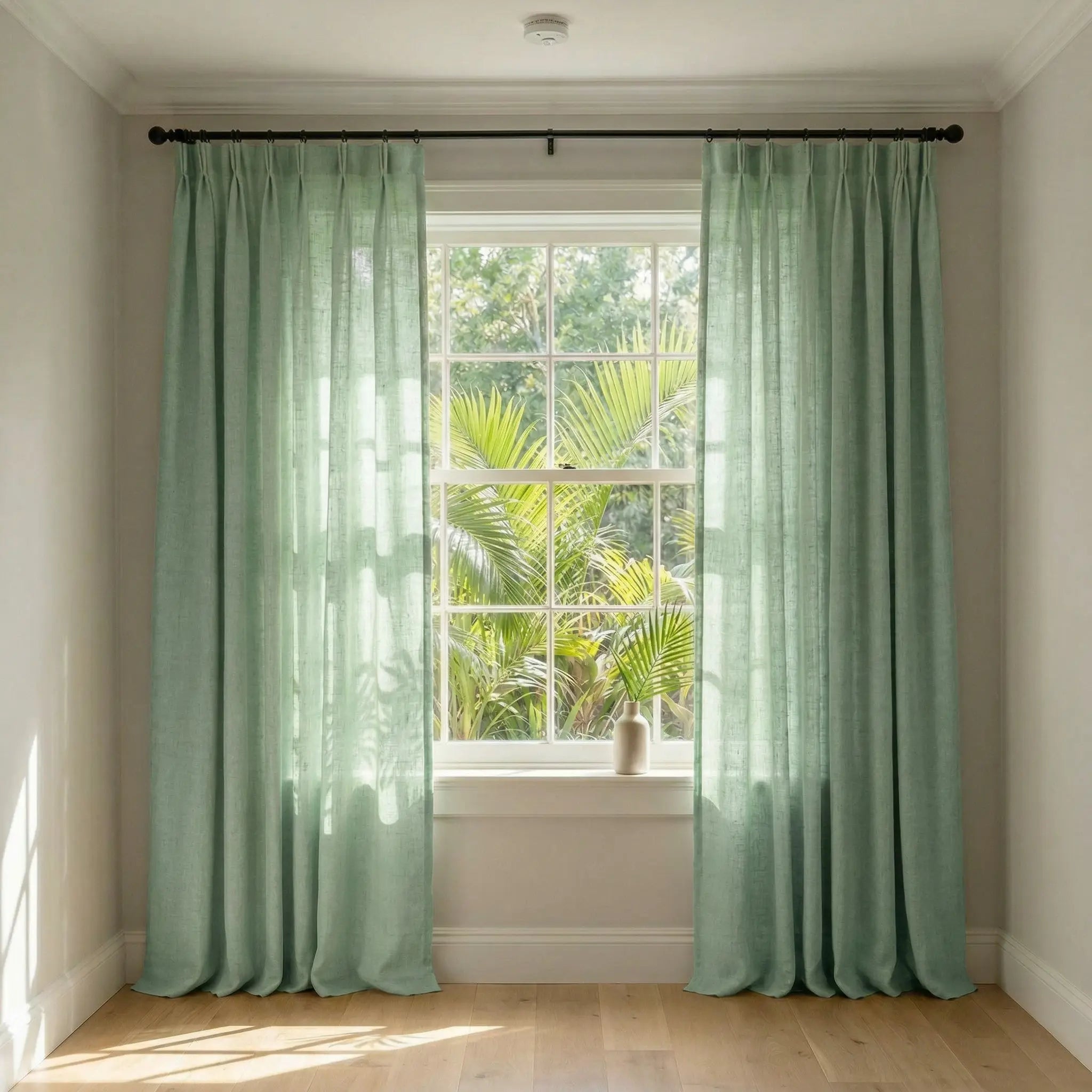 Custom Elegant Privacy Light Filtering Linen Curtains | USdrapery