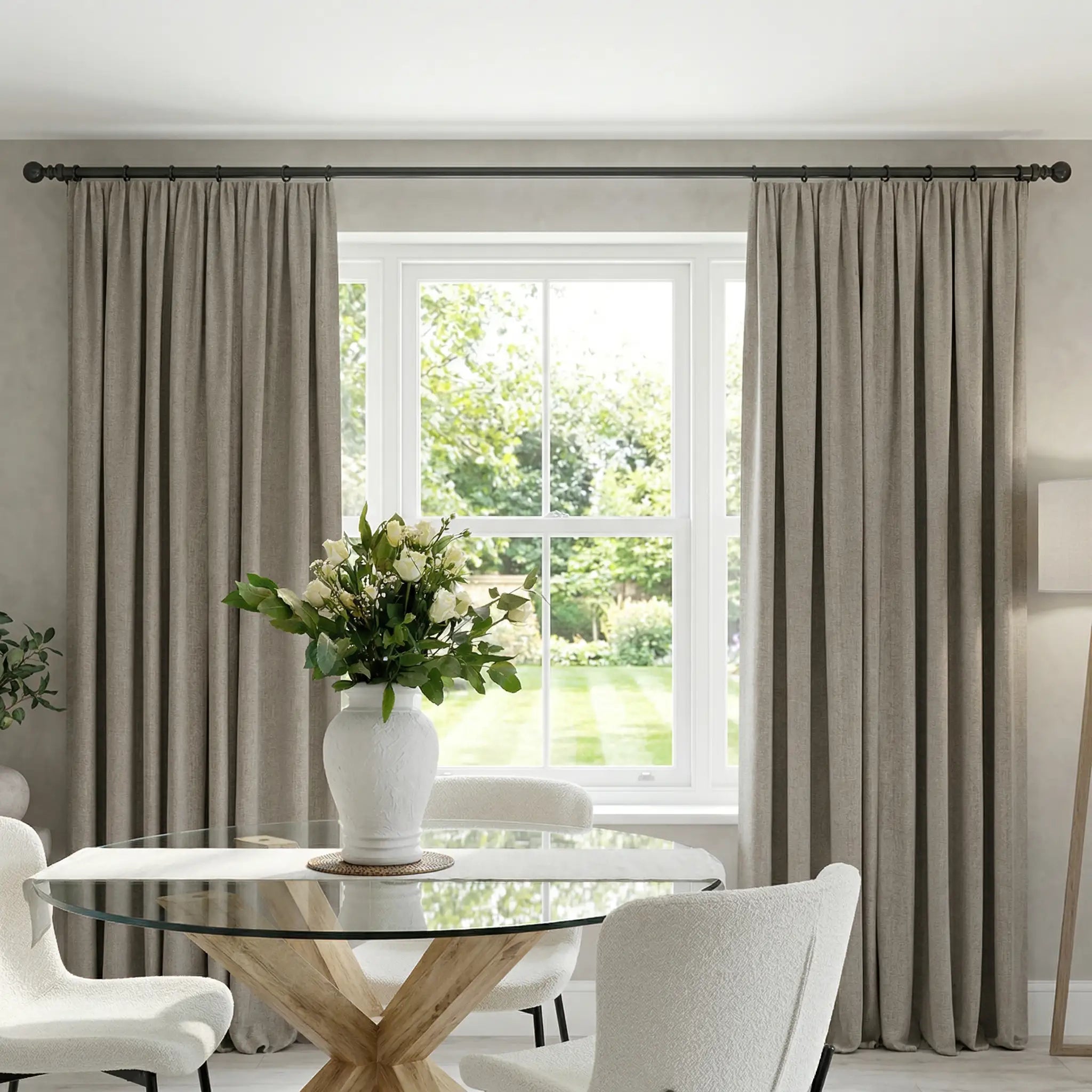 Custom Linen Blackout Drapery Privacy | USdrapery