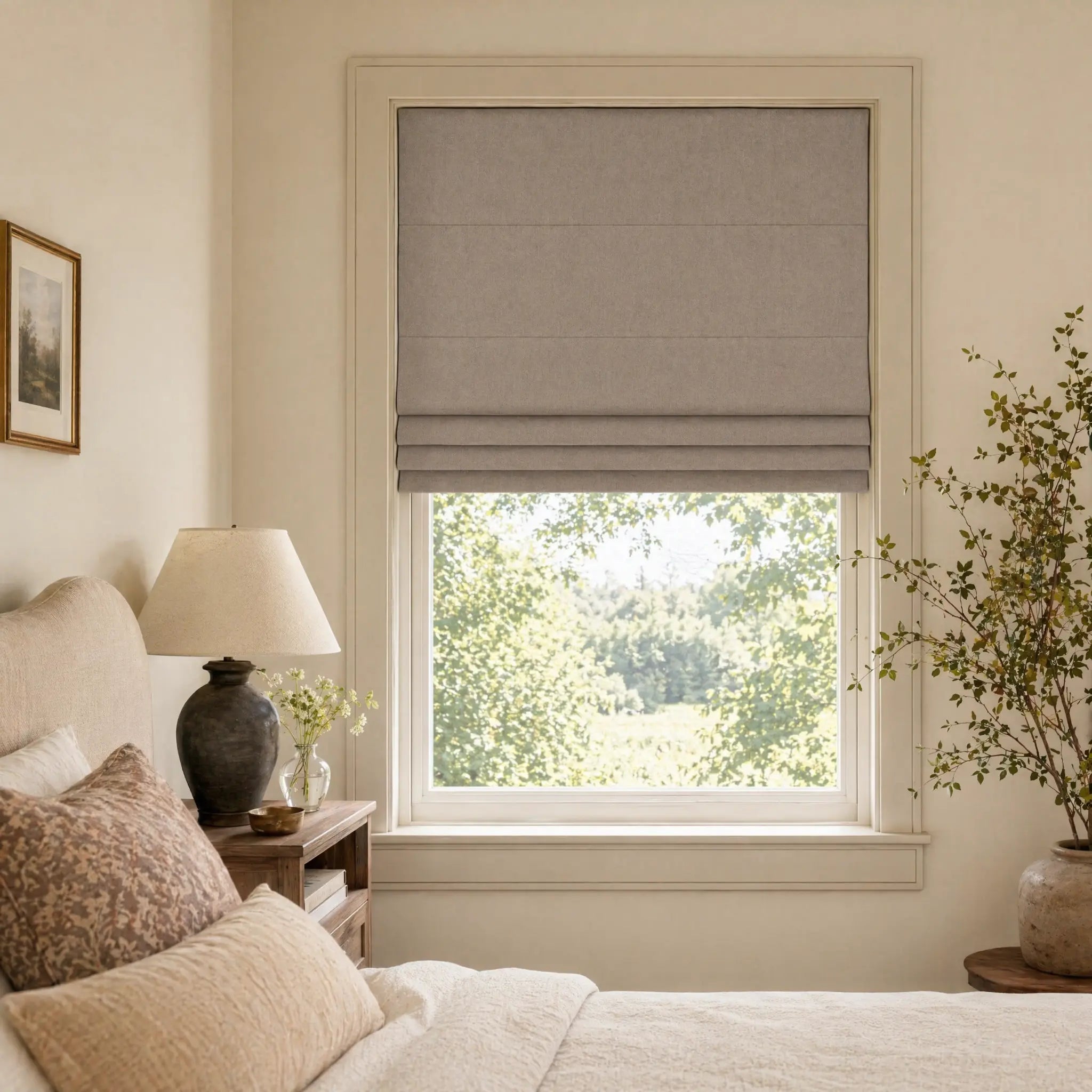 Room Darkening Roman Shades | USdrapery