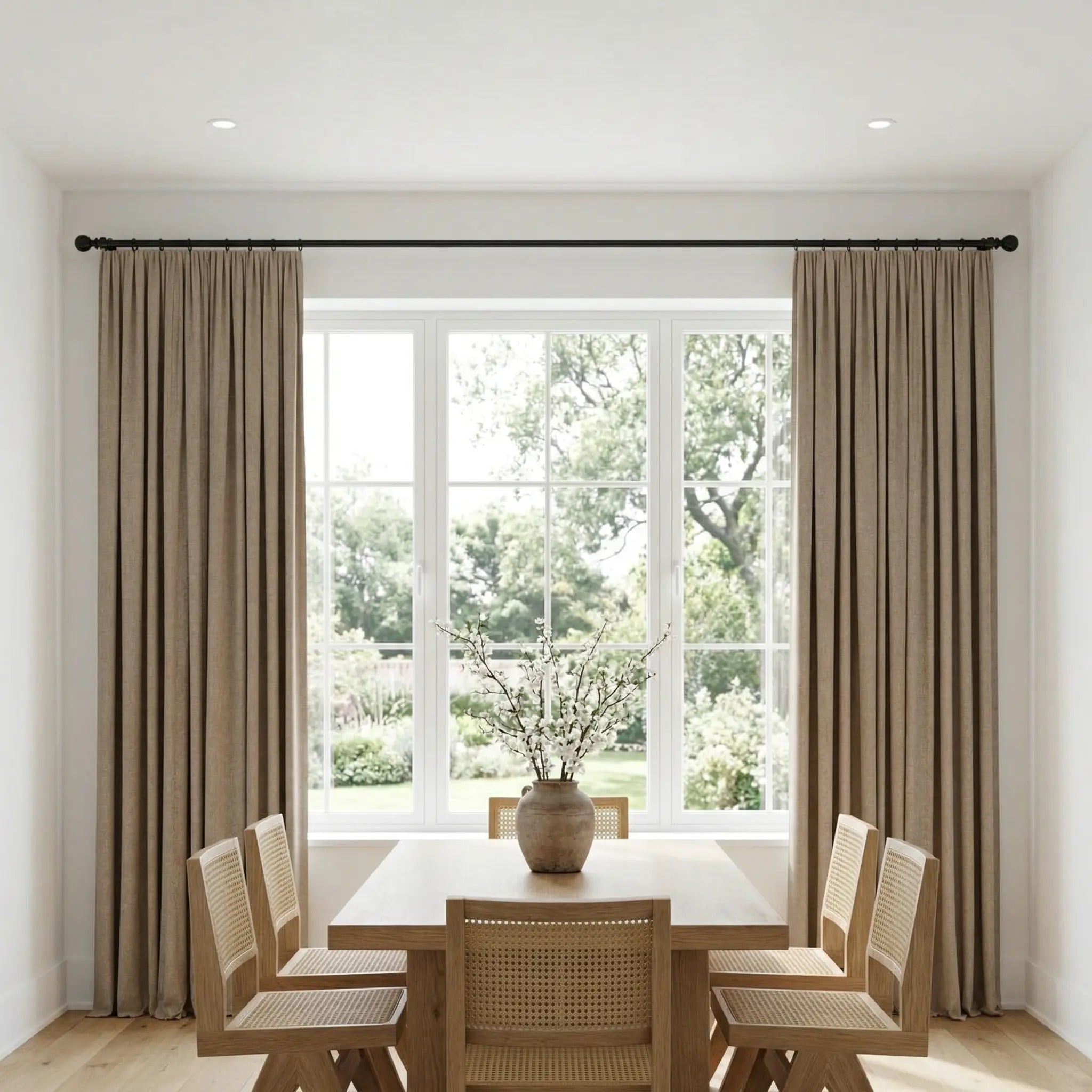 Custom Linen Blackout Drapery Privacy | USdrapery