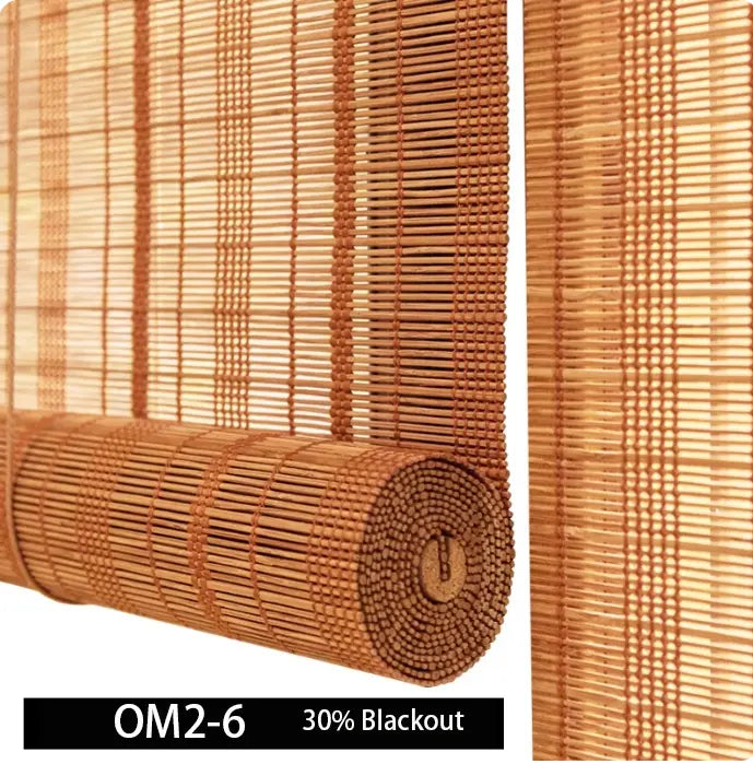 Custom Bamboo Window Shades – Eco-Friendly Woven Wood Blinds for Any Room | USdrapery