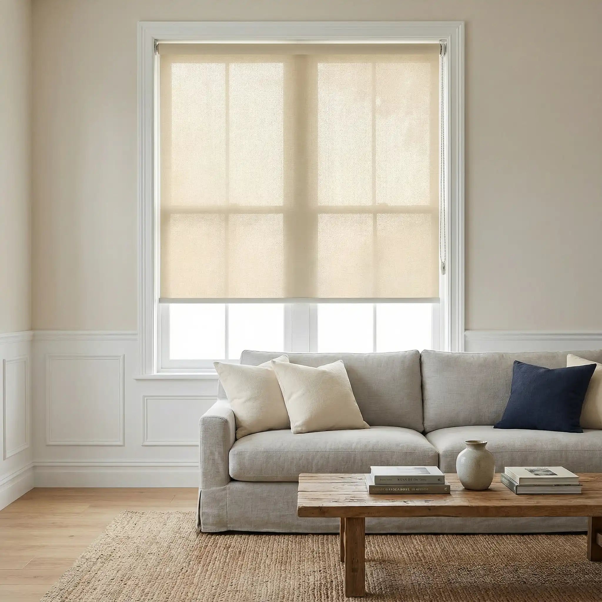 Custom 50% blackout Roller Shades Made to Measure | USdrapery