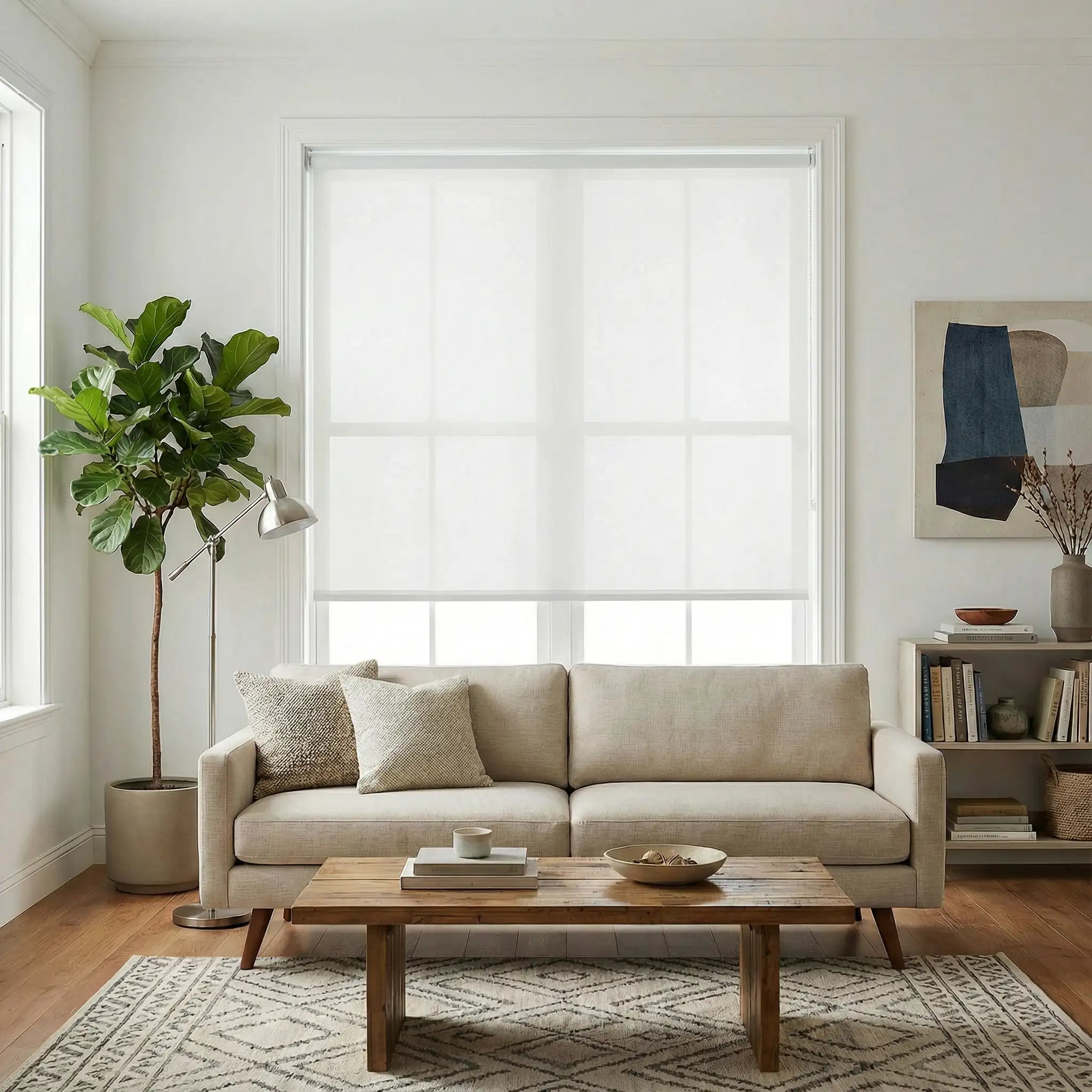 Custom 50% blackout Roller Shades Made to Measure | USdrapery