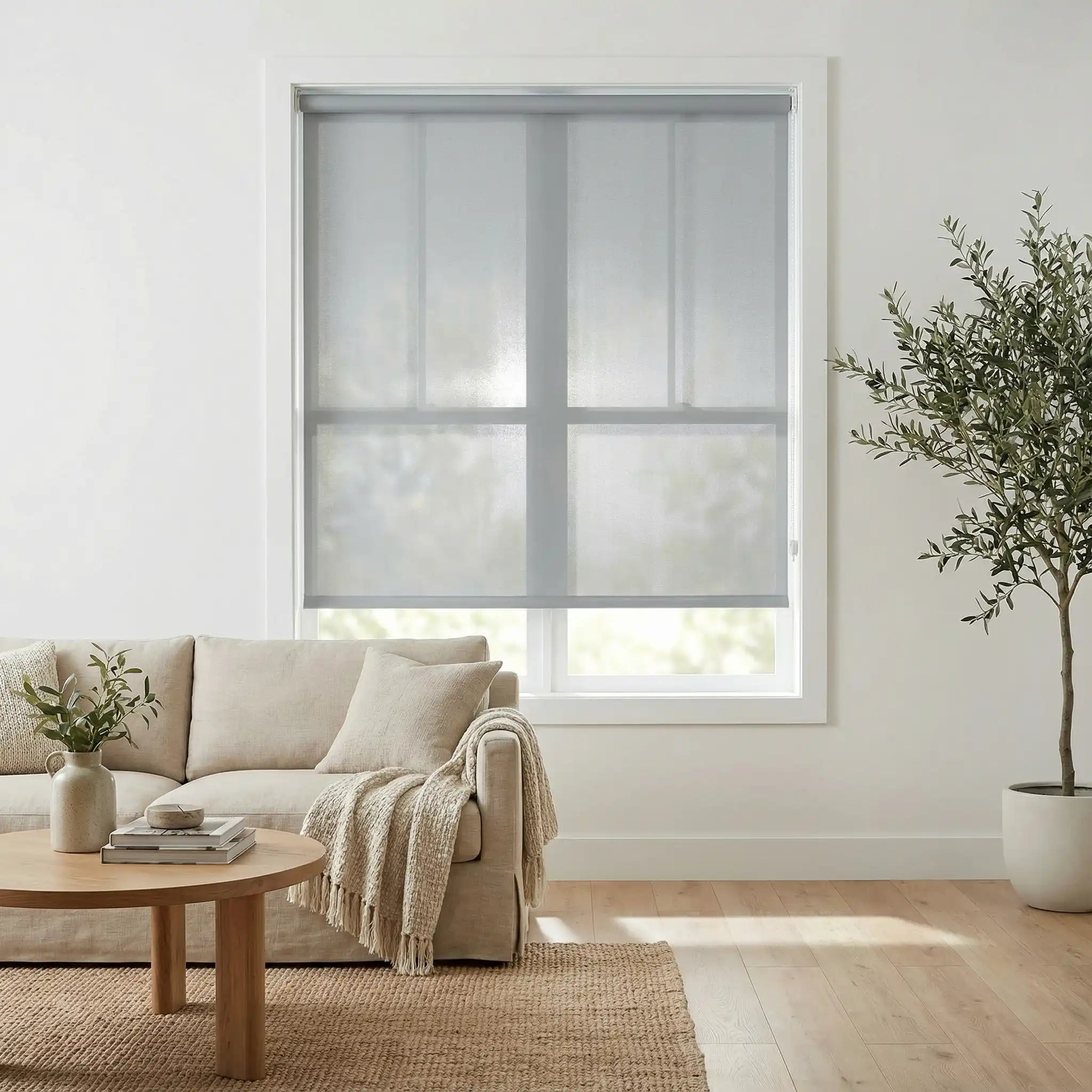 Custom 50% blackout Roller Shades Made to Measure | USdrapery