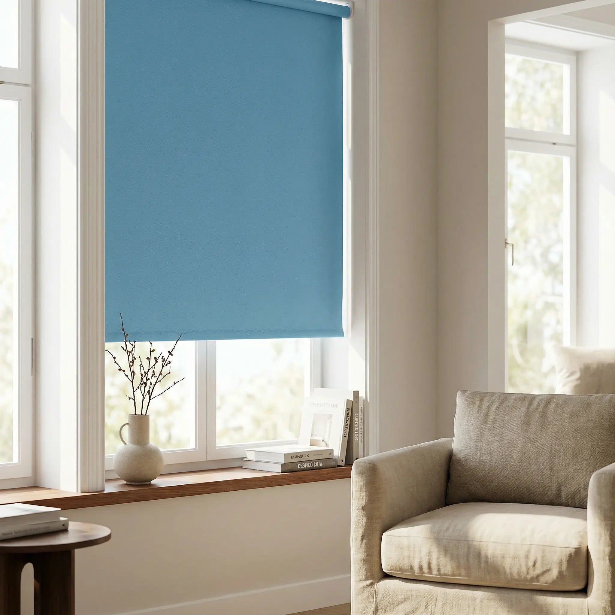 Custom 100% blackout Roller Blinds for Windows – Made-to-Order Shades | USdrapery