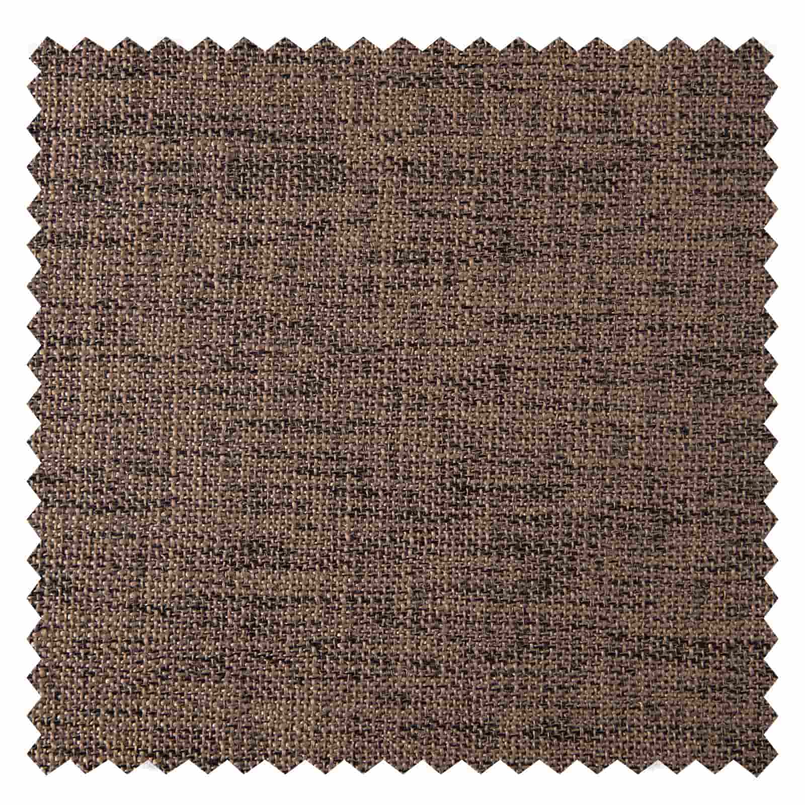 Custom Linen 100% Blackout Roman with Bamboo Texture | USdrapery