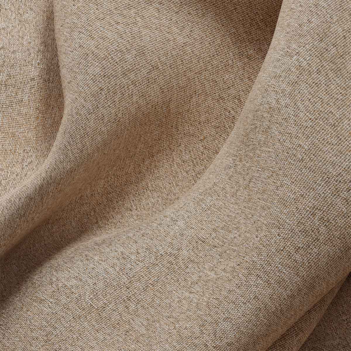 Natural Blackout Linen Roman Shades – Corded or Cordless | USdrapery