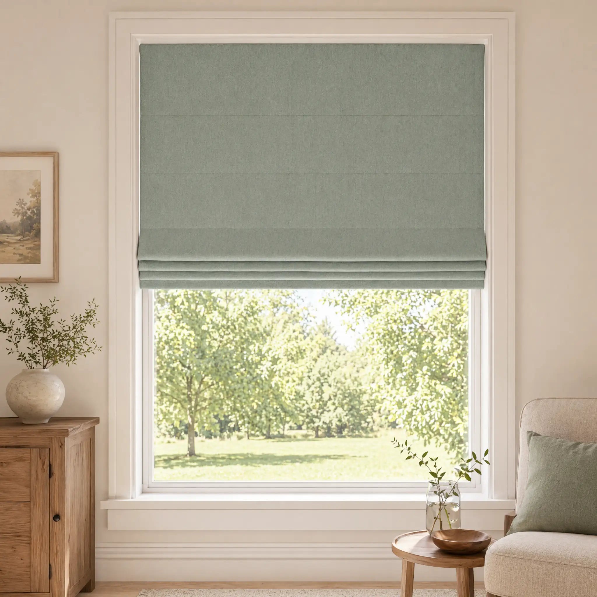 Room Darkening Roman Shades | USdrapery