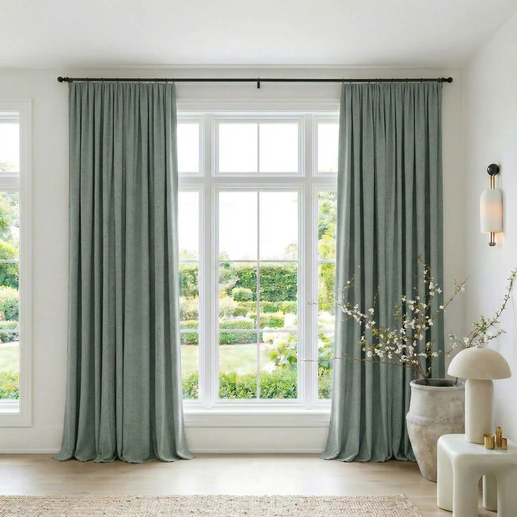 Custom Linen Blackout Drapery  Privacy | USdrapery