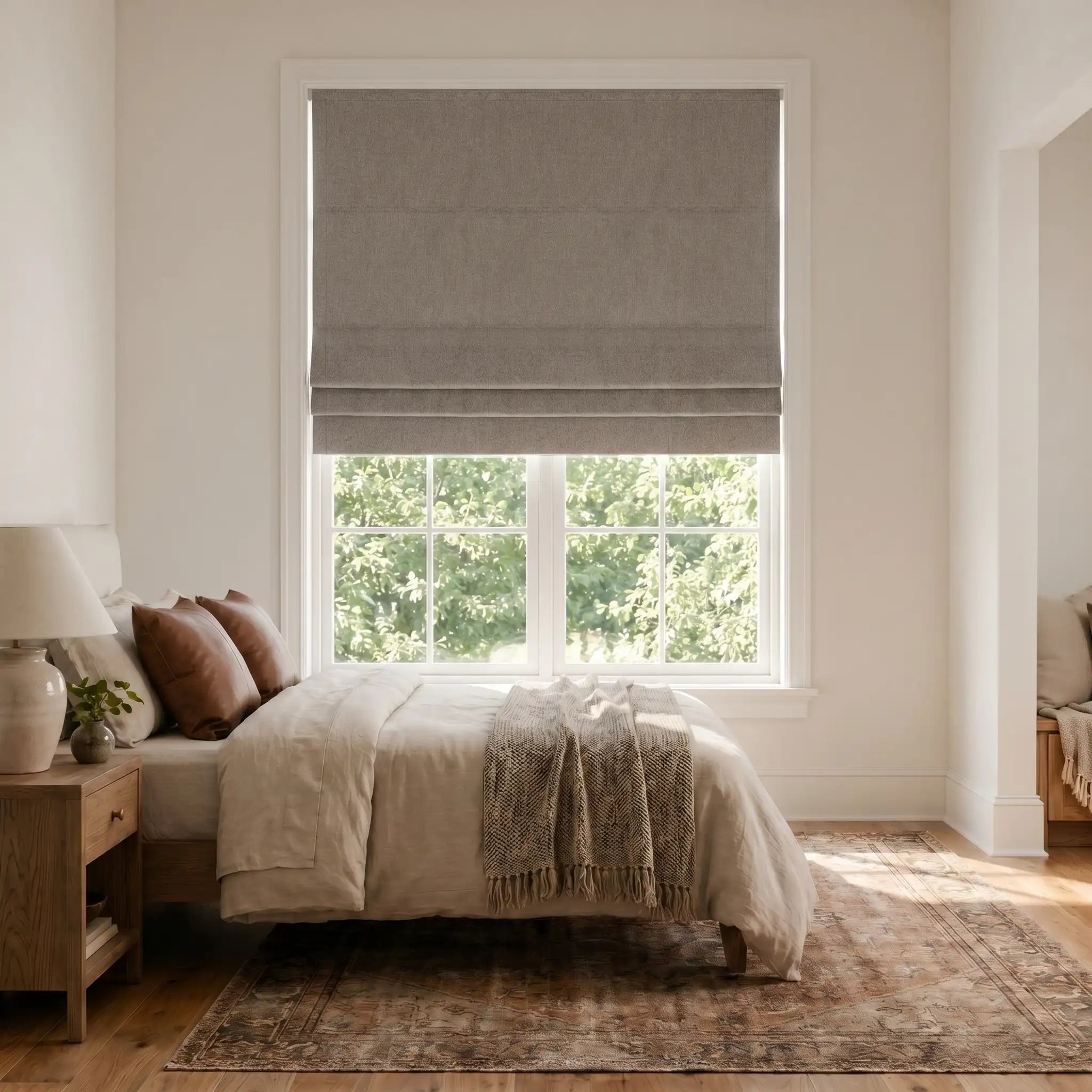 Room Darkening Roman Shades | USdrapery