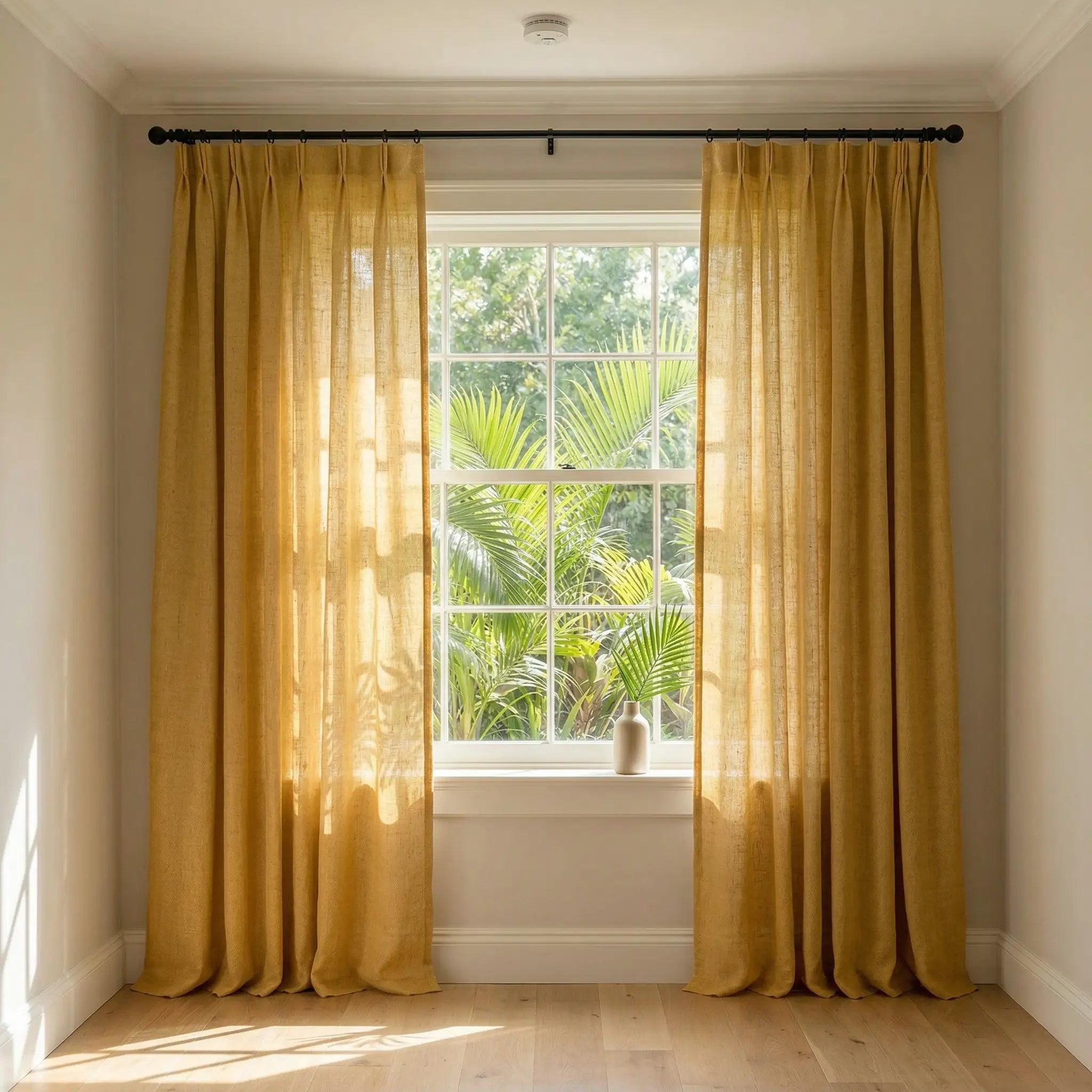 Custom Elegant Privacy Light Filtering Linen Curtains | USdrapery