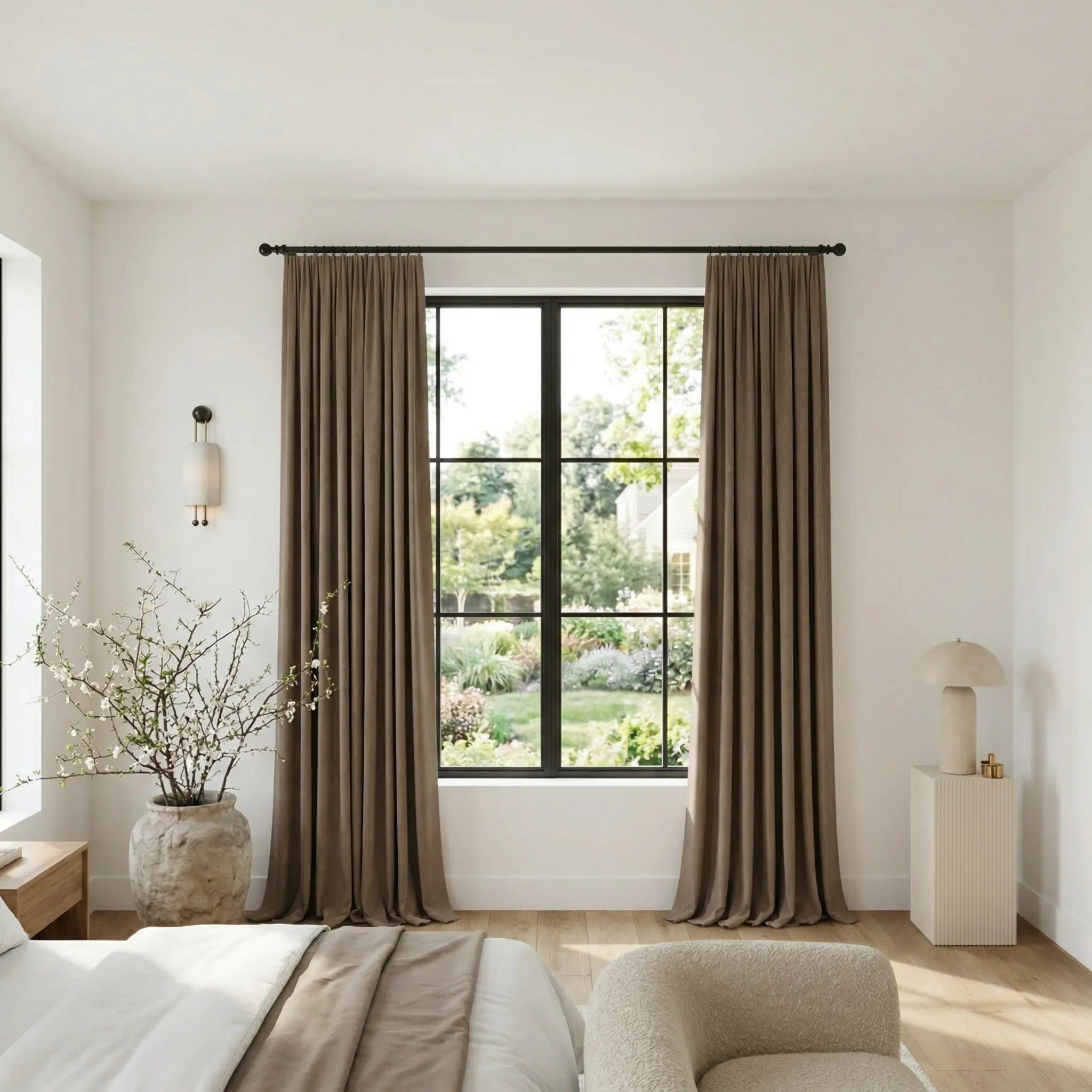 Custom Linen Blackout Drapery  Privacy | USdrapery