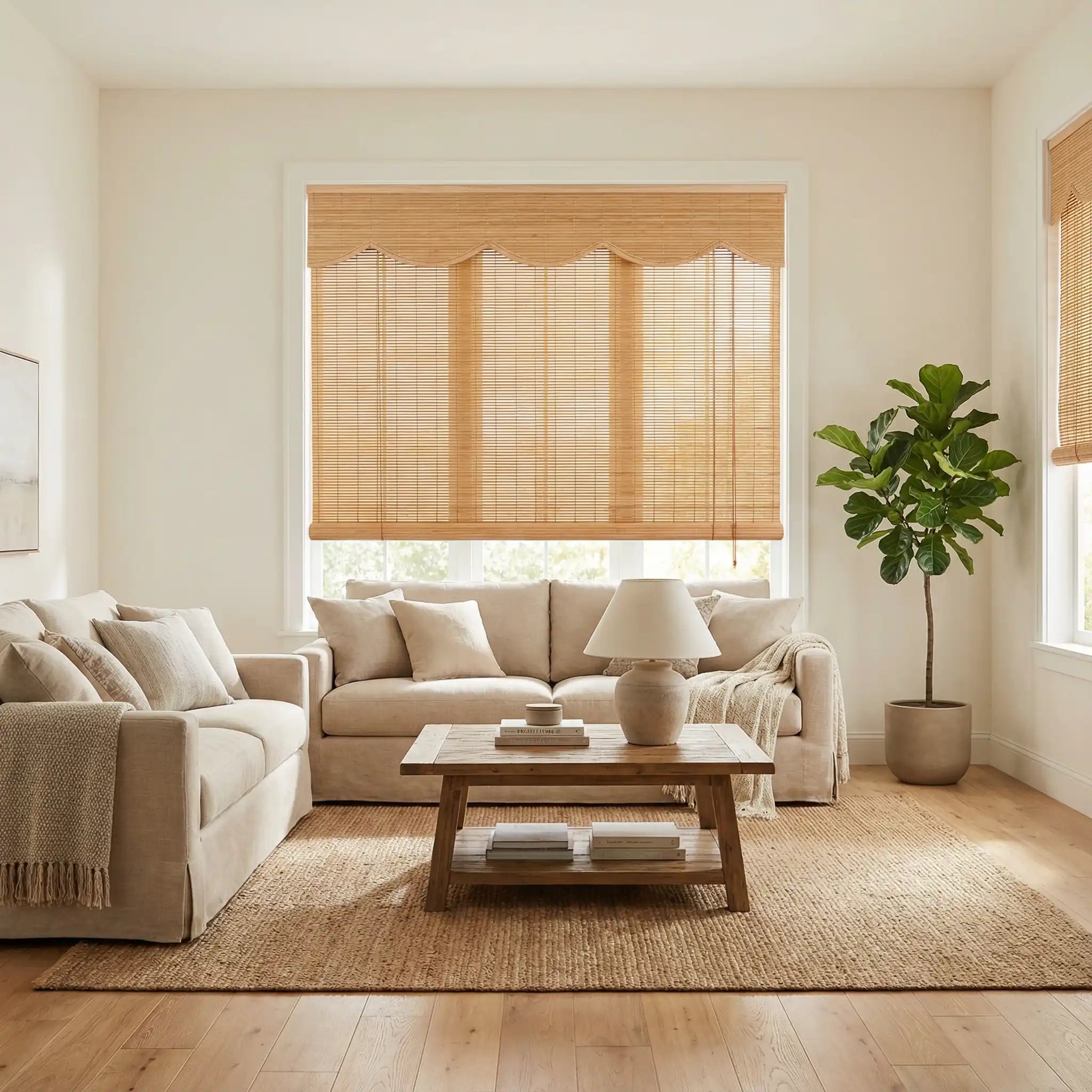Made-to-Order Bamboo Shades – Natural Light Filtering Window Blinds | USdrapery