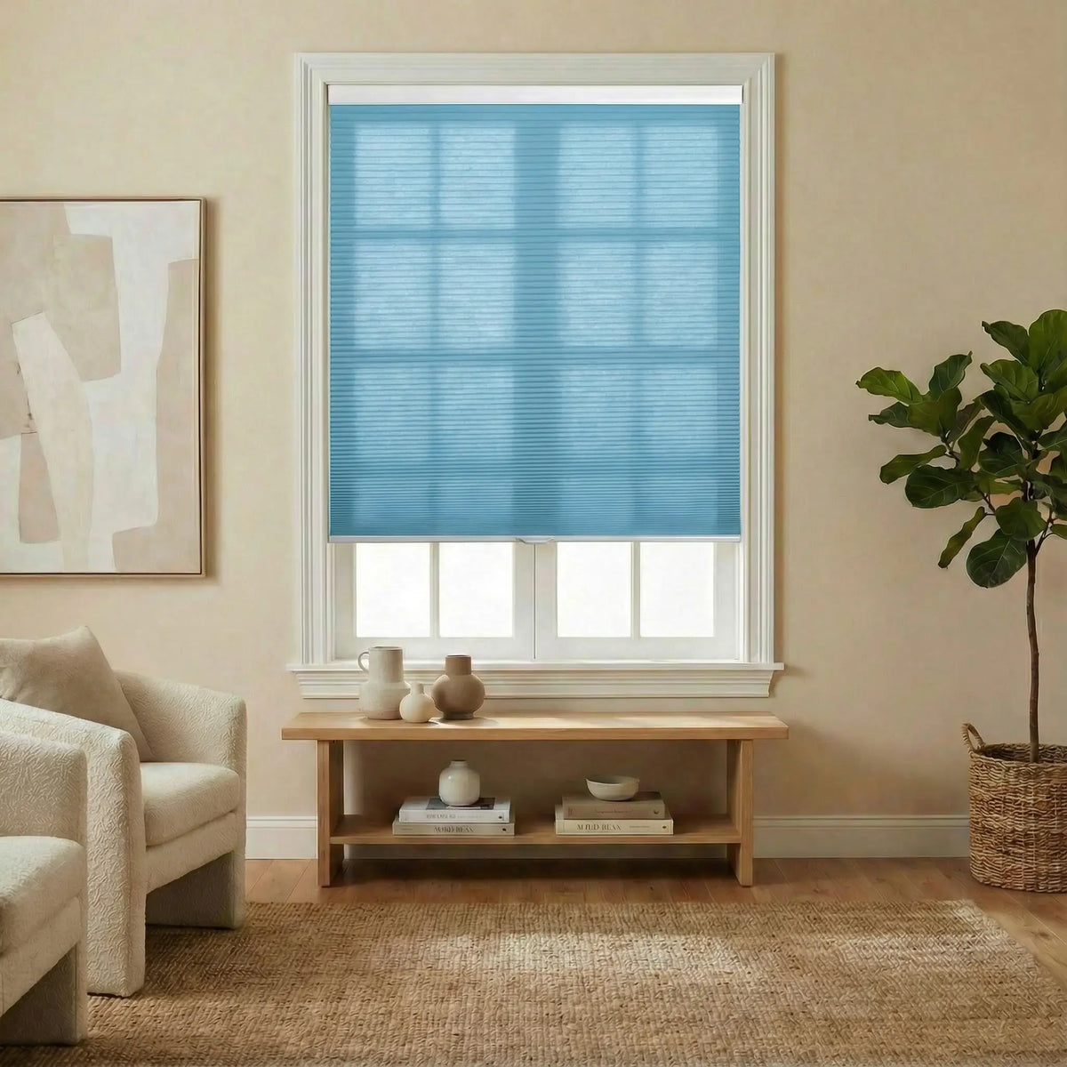 Custom Semi-Blackout Cellular Shades | USdrapery