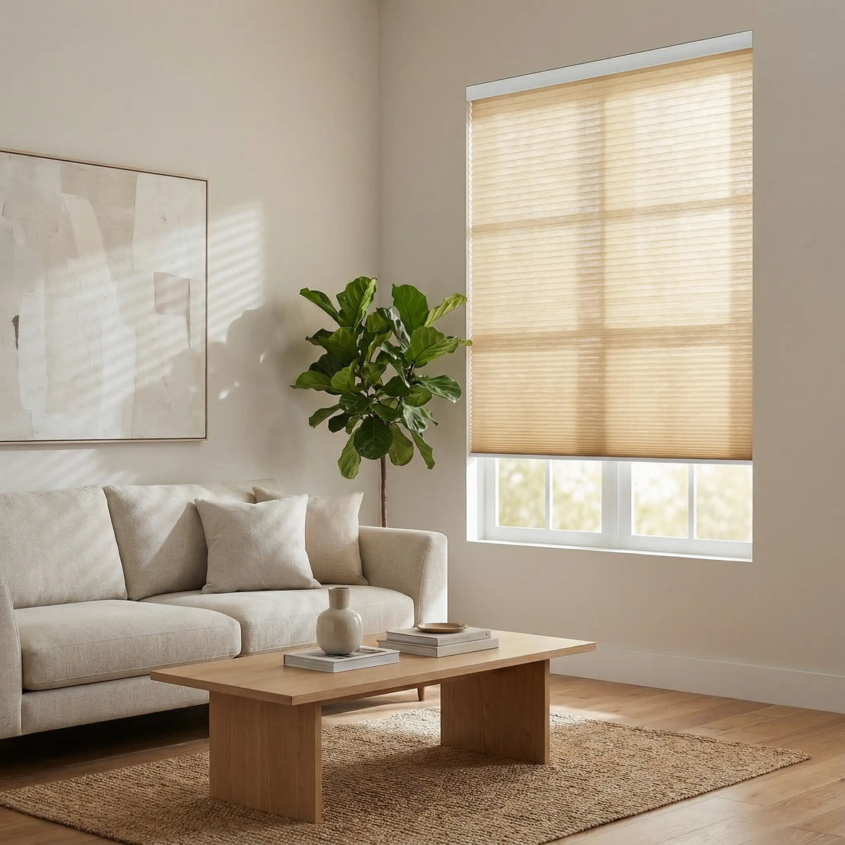 Custom Semi-Blackout Cellular Shades | USdrapery