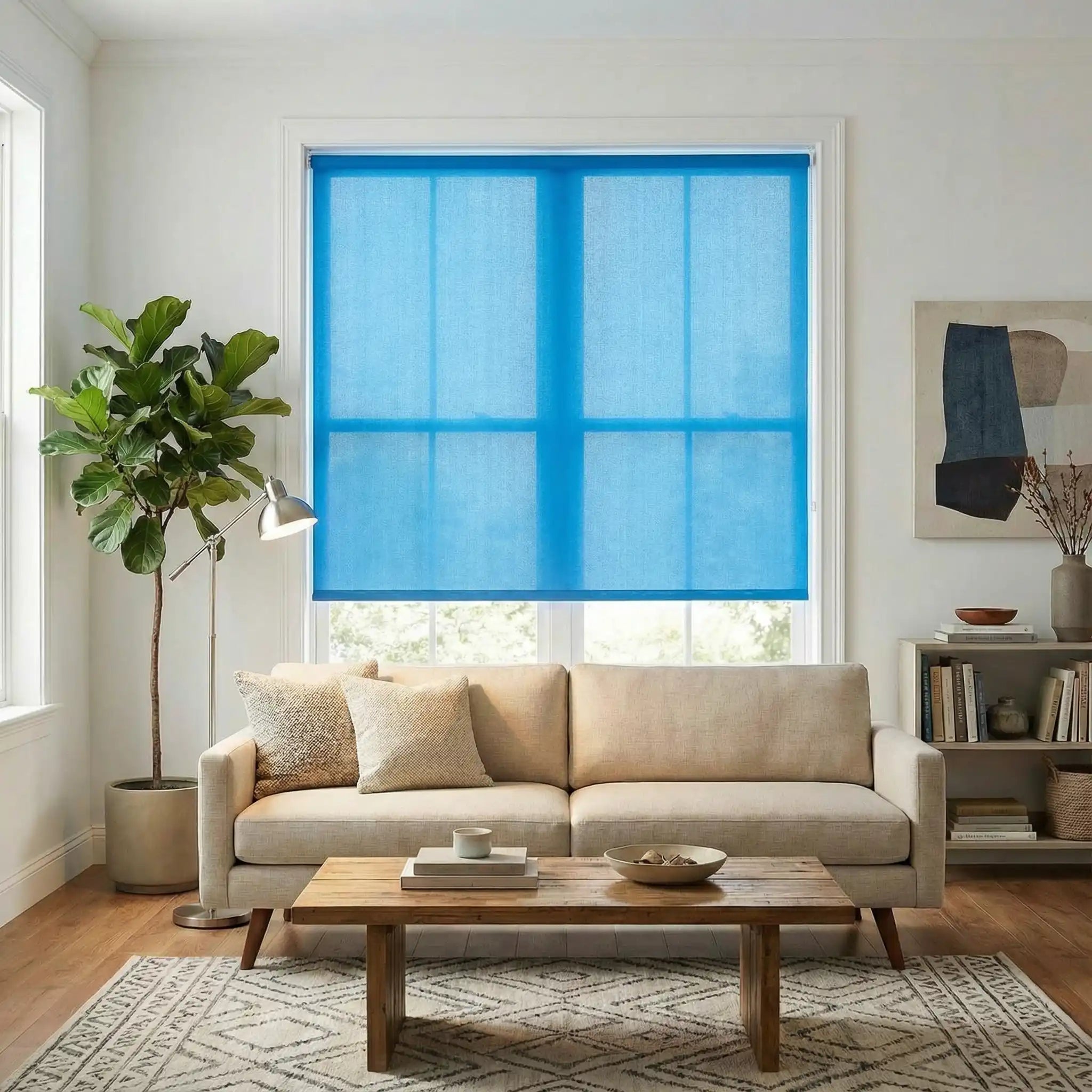 Custom 50% blackout Roller Shades Made to Measure | USdrapery