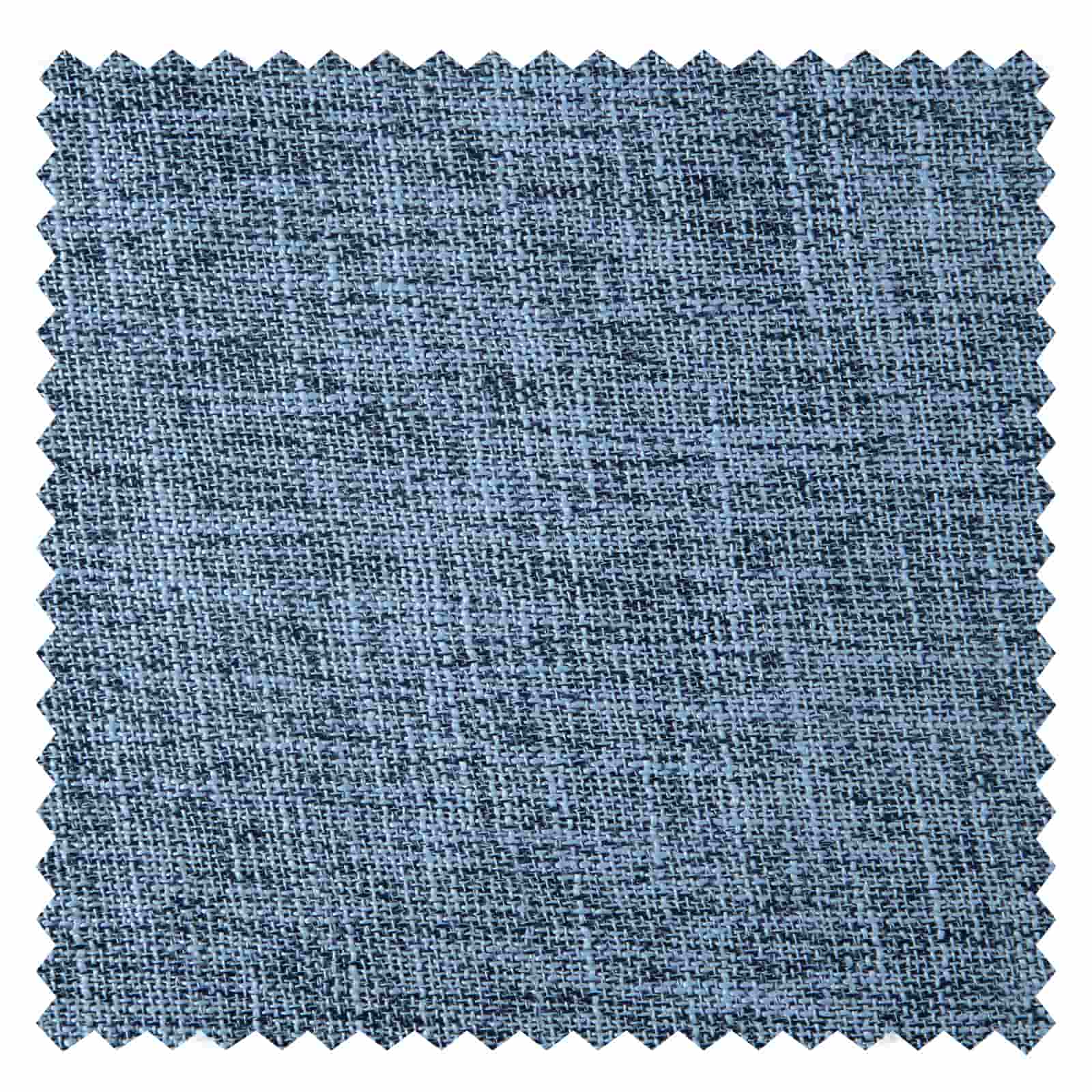 Custom Linen 100% Blackout Roman with Bamboo Texture | USdrapery