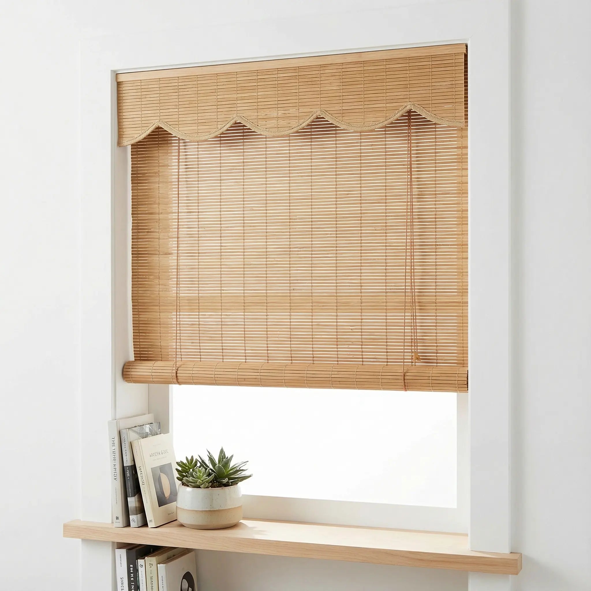 Made-to-Order Bamboo Shades – Natural Light Filtering Window Blinds | USdrapery